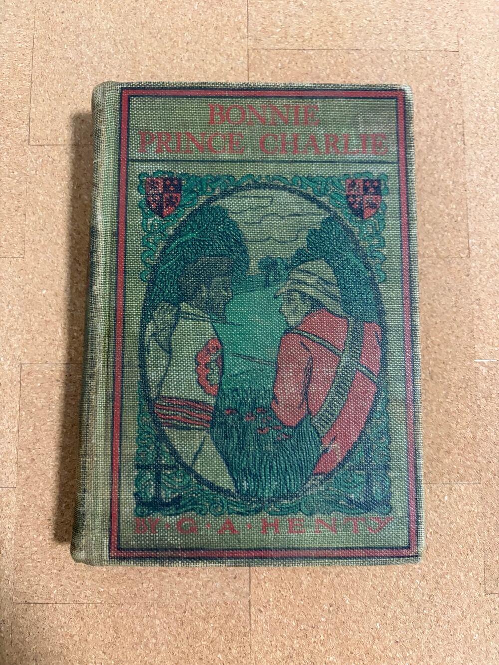 Antique G.A. Henty Bonnie Prince Charlie HC Mershon Co 1901 Gift Inscription